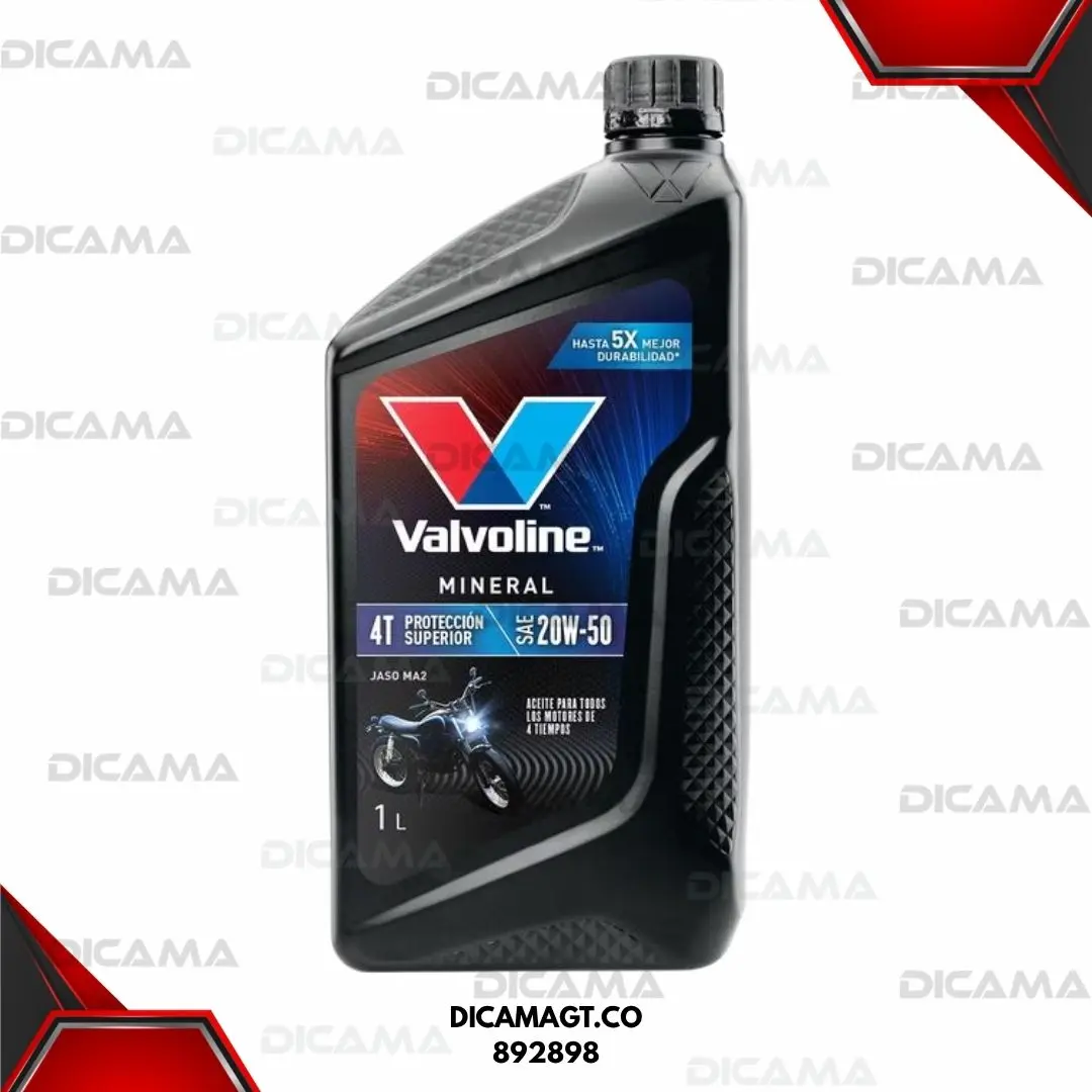 ACEITE LITRO 20W50 4T JASO MA2